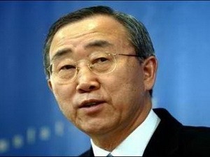 អគ្គលេខាធិការអ.ស.ប Ban Ki-moon អញ្ជើញបំពេញទស្សនកិច្ចប៉ាគីស្ថាន - ảnh 1